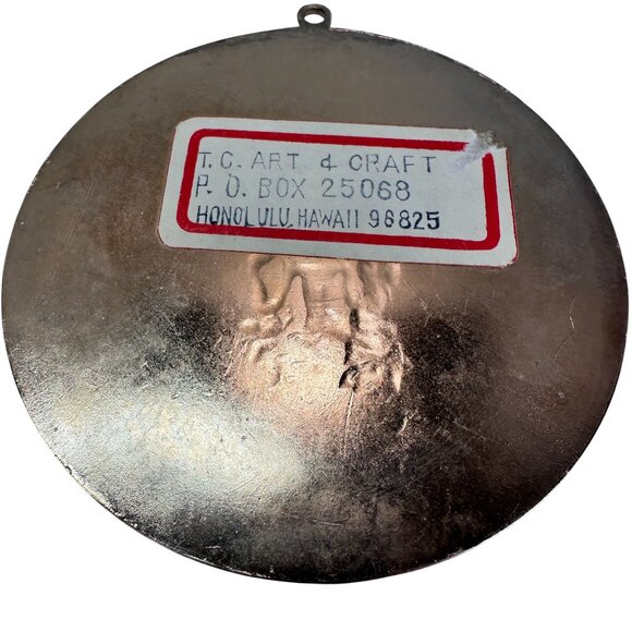 LYONS International Convention Medallion Award 1981 VTG Kachina Metal Enamel AZ - Picture 5 of 9